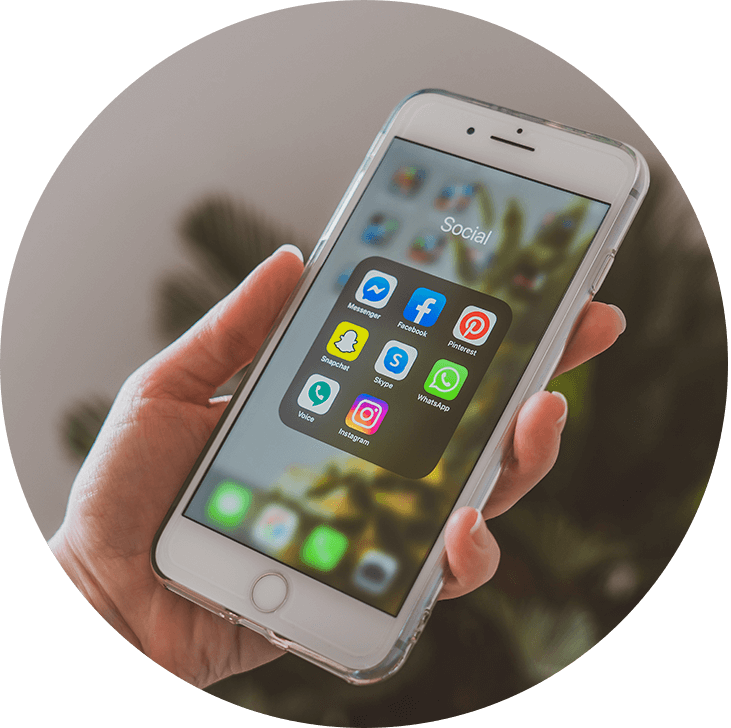 social media custom extras
